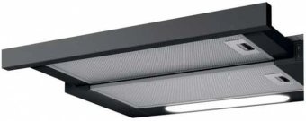 Вытяжка встраиваемая Elica Elite 14 Lux BL/A/50 нержавеющая сталь/черный управление: кнопочное (1 мотор) - купить недорого с доставкой в интернет-магазине