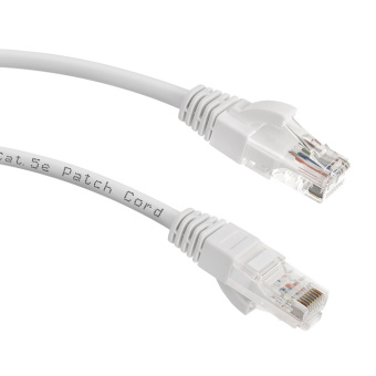 Патч-корд Lanmaster LAN-PC45/U5E-1.0-WH UTP RJ-45 вил.-вилка RJ-45 кат.5E 1м белый LSZH (уп.:1шт) - купить недорого с доставкой в интернет-магазине
