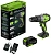Дрель-шуруповерт Greenworks GD24DD60 аккум. патрон:быстрозажимной (3704107CUB)