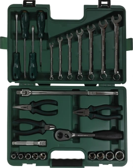 Набор инструментов Sata 09502 26 предметов (жесткий кейс) - купить недорого с доставкой в интернет-магазине