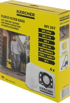 Пылесборники Karcher 2.863-314.0 универсальный (4пылесбор.) - купить недорого с доставкой в интернет-магазине