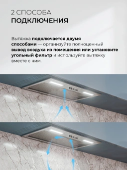 Вытяжка встраиваемая Lex Hyper 600 Inverter IX нержавеющая сталь управление: кнопочное (1 мотор) - купить недорого с доставкой в интернет-магазине
