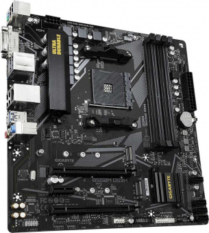 Материнская плата Gigabyte B550M DS3H Soc-AM4 AMD B550 4xDDR4 mATX AC`97 8ch(7.1) GbLAN RAID+DVI+HDMI - купить недорого с доставкой в интернет-магазине