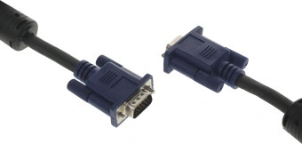 Кабель-удлинитель видео Premier 5-960EXT VGA (m)/VGA (f) 3м. феррит.кольца черный (5-960EXT 3.0) - купить недорого с доставкой в интернет-магазине