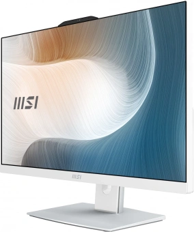 Моноблок MSI Modern AM242P 1M-1023XRU 23.8" Full HD Core 5 120U (1.4) 16Gb 1Tb 7.2k SSD256Gb Graphics noOS GbitEth WiFi BT 120W клавиатура мышь Cam белый 1920x1080 - купить недорого с доставкой в интернет-магазине