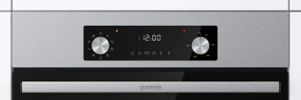 Духовой шкаф Электрический Gorenje BO6737E02NX черный - купить недорого с доставкой в интернет-магазине