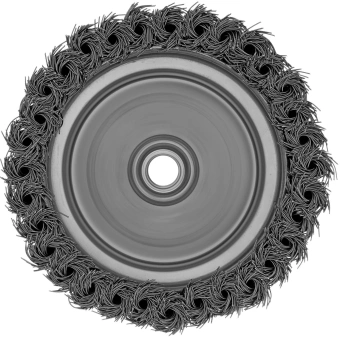 Щетка дисковая по мет. Matrix 74674 d=125мм d(посад.)=14мм (угловые шлифмашины) (упак.:1шт) - купить недорого с доставкой в интернет-магазине