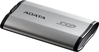 Накопитель SSD A-Data USB-C 2TB SD810-2000G-CSG SD810 1.8" серый - купить недорого с доставкой в интернет-магазине