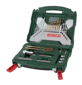 Набор принадлежностей Bosch X-Line-50 50 предметов (жесткий кейс) - купить недорого с доставкой в интернет-магазине