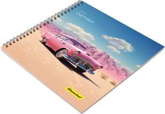 Скетчпад Silwerhof 20л. 190x190мм Нежность 4диз. гребень - купить недорого с доставкой в интернет-магазине