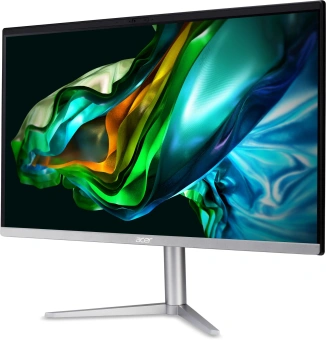 Моноблок Acer Aspire C24-1300 23.8" Full HD Ryzen 5 7520U (2.8) 16Gb SSD512Gb RGr CR Eshell GbitEth WiFi BT 65W клавиатура мышь Cam черный 1920x1080 - купить недорого с доставкой в интернет-магазине