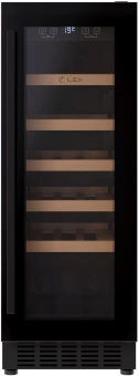 Винный шкаф Lex LWD3020BL 1-нокамерн. черный - купить недорого с доставкой в интернет-магазине
