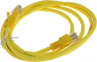 Патч-корд Premier PP12-1.5M/Y 1000Гбит/с UTP 4 пары cat.5E CCA molded 1.5м желтый RJ-45 (m)-RJ-45 (m) - купить недорого с доставкой в интернет-магазине