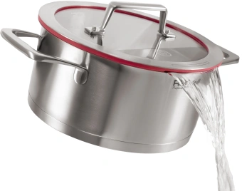 Кастрюля Rondell Verter RDS-2029 2.6л. d=20см (с крышкой) стальной - купить недорого с доставкой в интернет-магазине