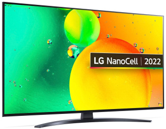 Телевизор LED LG 65" 65NANO766QA.ARUB синяя сажа 4K Ultra HD 60Hz DVB-T DVB-T2 DVB-C DVB-S DVB-S2 USB WiFi Smart TV - купить недорого с доставкой в интернет-магазине