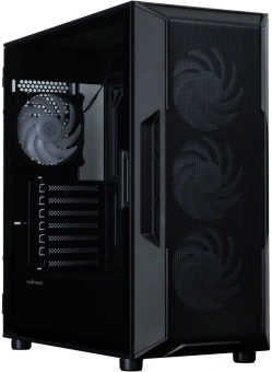 Корпус Zalman i3 Neo V2 черный без БП ATX 4x120mm 5x140mm 2xUSB2.0 1xUSB3.0 audio bott PSU - купить недорого с доставкой в интернет-магазине