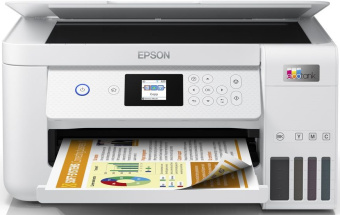 МФУ струйный Epson L4260 (C11CJ63513) A4 Duplex WiFi белый - купить недорого с доставкой в интернет-магазине