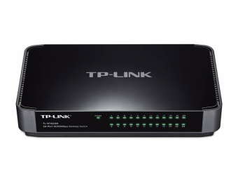 Коммутатор TP-Link TL-SF1024M (L2) 24x100Мбит/с неуправляемый - купить недорого с доставкой в интернет-магазине