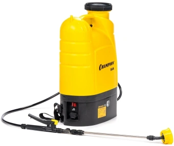 Опрыскиватель Champion SA16 аккум. ранц. 16л желтый/черный - купить недорого с доставкой в интернет-магазине
