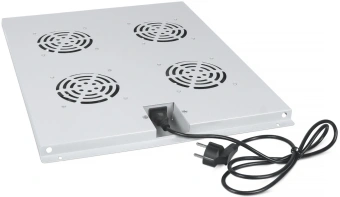 Модуль вентиляторный Cabeus (TRAY-80) 4 вент. серый - купить недорого с доставкой в интернет-магазине