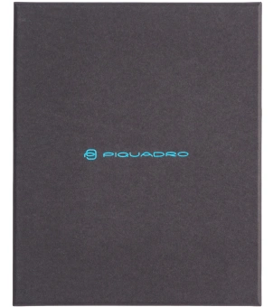 Обложка для документов Piquadro Blue Square PP5246B2R/BLU2 синий натур.кожа - купить недорого с доставкой в интернет-магазине