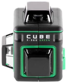 Уровень лазер. Ada Cube 3-360 GREEN Professional Edition 2кл.лаз. 520нм цв.луч. зеленый 3луч. (А00573) - купить недорого с доставкой в интернет-магазине