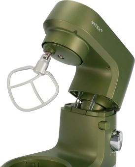 Миксер планетарный Vitek Элегия VT-PM0662 2000Вт можжевеловый - купить недорого с доставкой в интернет-магазине