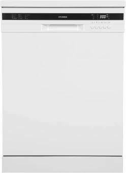 Посудомоечная машина Hyundai DF126 белый (полноразмерная) - купить недорого с доставкой в интернет-магазине