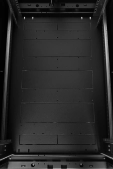 Шкаф серверный ЦМО (ШТК-М-24.6.10-44АА-9005) напольный 24U 600x1000мм пер.дв.перфор. 2 бок.пан. задн.дв.перфор. 700кг черный - купить недорого с доставкой в интернет-магазине