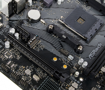 Материнская плата Asrock A520M-HVS Soc-AM4 AMD A520 2xDDR4 mATX AC`97 8ch(7.1) GbLAN RAID+VGA+HDMI - купить недорого с доставкой в интернет-магазине