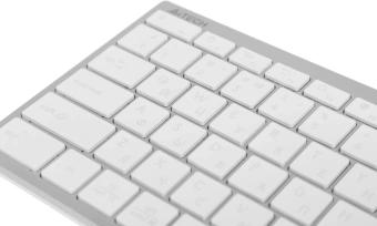 Клавиатура A4Tech FX61 белый USB slim LED (FX61 WHITE) кабель 1.5м - купить недорого с доставкой в интернет-магазине
