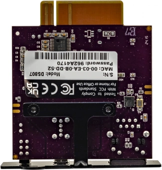Адаптер SNMP Powercom DS807 10M/100M 1-port Internal NetAgent USB - купить недорого с доставкой в интернет-магазине