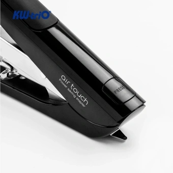 Степлер Kw-Trio 0556A-BLK Half strip Air touch 24/6 24/8 26/6 26/8 (40листов) черный 100скоб пластик коробка - купить недорого с доставкой в интернет-магазине