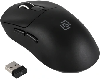 Мышь Оклик 800GMW черный/черный оптическая 10000dpi беспров. BT/Radio USB 6but - купить недорого с доставкой в интернет-магазине