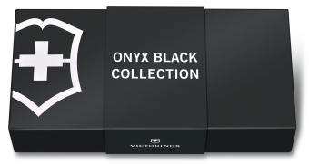 Нож перочинный Victorinox Signature Lite Onyx Black (0.6226.31P) 58мм 8функц. черный подар.коробка в комплекте: шнурок - купить недорого с доставкой в интернет-магазине