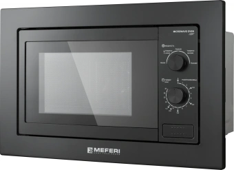 Микроволновая печь Meferi MMO6020BK 20л. 800Вт черный (встраиваемая) - купить недорого с доставкой в интернет-магазине