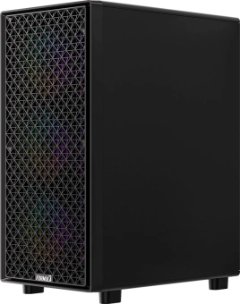 Корпус Formula Mana Dynamic черный без БП ATX 6x120mm 2xUSB3.0 1xUSB3.1 audio bott PSU - купить недорого с доставкой в интернет-магазине