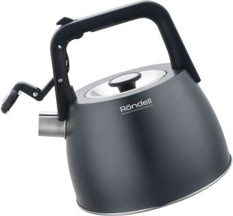 Чайник металлический Rondell Filigran RDS-1950 2.7л. серый - купить недорого с доставкой в интернет-магазине