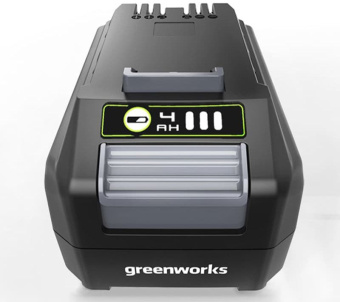 Батарея аккумуляторная Greenworks G24B4 24В 4Ач Li-Ion (2938407) - купить недорого с доставкой в интернет-магазине