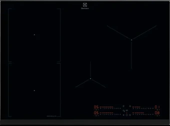Индукционная варочная поверхность Electrolux EIS77453 черный - купить недорого с доставкой в интернет-магазине
