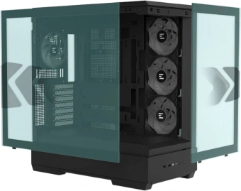 Корпус Zalman P50 черный без БП ATX 10x120mm 5x140mm 2xUSB3.0 audio bott PSU - купить недорого с доставкой в интернет-магазине