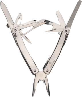 Мультитул Victorinox SwissTool Spirit MX Clip (3.0224.MKB1) 105мм 24функц. серебристый блистер - купить недорого с доставкой в интернет-магазине