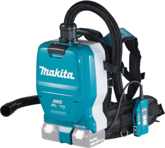 Строительный пылесос Makita DVC265ZXU (уборка: сухая) зеленый - купить недорого с доставкой в интернет-магазине