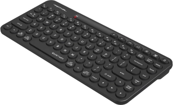 Клавиатура A4Tech FBK36C AS черный USB беспроводная BT/Radio slim Multimedia - купить недорого с доставкой в интернет-магазине