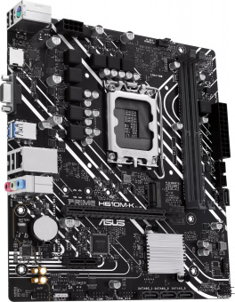 Материнская плата Asus PRIME H610M-K Soc-1700 Intel H610 2xDDR5 mATX AC`97 8ch(7.1) GbLAN+VGA+HDMI - купить недорого с доставкой в интернет-магазине