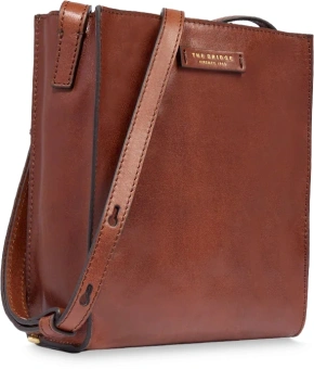 Сумка кросс-боди женская The Bridge Mirra 04160501/14 коричневая натур.кожа - купить недорого с доставкой в интернет-магазине