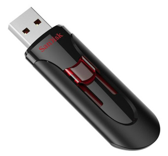 Флеш Диск Sandisk 32GB Cruzer Glide SDCZ600-032G-G35 USB3.0 черный - купить недорого с доставкой в интернет-магазине
