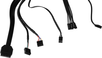 Корпус Montech Air 1000 Lite черный без БП ATX 1x120mm 3x140mm 1xUSB2.0 2xUSB3.0 audio bott PSU - купить недорого с доставкой в интернет-магазине