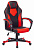 Кресло игровое Zombie GAME 17 черный/красный эко.кожа/ткань крестов. пластик