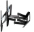 Кронштейн для телевизора Kromax OPTIMA-409 черный 32"-65" макс.45кг настенный поворотно-выдвижной и наклонный - купить недорого с доставкой в интернет-магазине